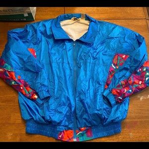 Women’s Vintage Southern Active Classics Windbreaker Jacket Medium Wind Breaker
